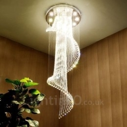 15 Luzes Modernas de Cristal Pendente de Teto Lustre Interno Luminárias Luminárias com Lâmpadas