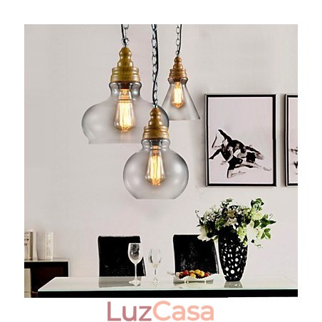 3 Luzes Modernas Contemporâneas Mini Estilo Metal Lustre Pendente Luz 3 Luzes Modernas Contemporâneas Mini Estilo Metal Lustre Pendente Luz