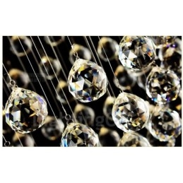 Luminária pendente de cristal moderna para teto, lustre interno, luminárias e acessórios