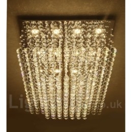 Luminária pendente de cristal moderna para teto, lustre interno, luminárias e acessórios