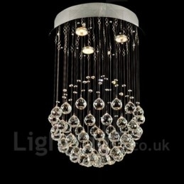 3 Luzes Modernas de Cristal Pendente de Teto Lustre Interno Luminárias Luminárias Luminárias