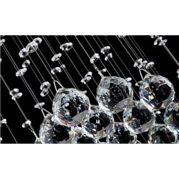 Comprimento extra 5 metros moderno cristal teto pingente luz interior lustre iluminação lâmpadas luminárias
