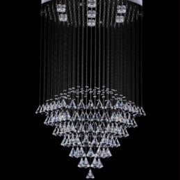 7 luzes modernas de cristal pingente de teto luz lustre interno lâmpadas de iluminação luminárias