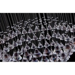 7 luzes modernas de cristal pingente de teto luz lustre interno lâmpadas de iluminação luminárias