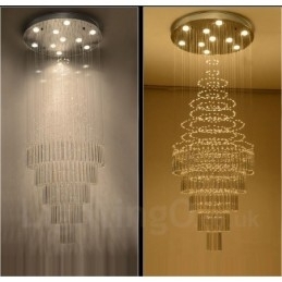 10 luzes modernas de cristal pingente de teto luz lustre interno iluminação lâmpadas luminárias