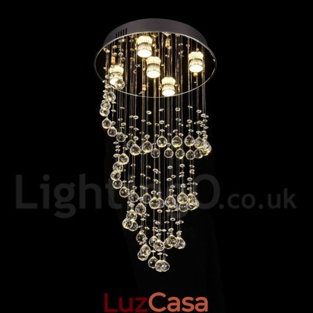 5 luzes modernas de cristal pingente de teto luz lustre interno iluminação lâmpadas luminárias 5 luzes modernas de cristal pingente de teto luz lustre interno iluminação lâmpadas luminárias