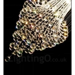 9 luzes modernas de cristal pingente de teto luz lustre interno iluminação lâmpadas luminárias