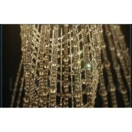 9 luzes modernas de cristal pingente de teto luz lustre interno iluminação lâmpadas luminárias