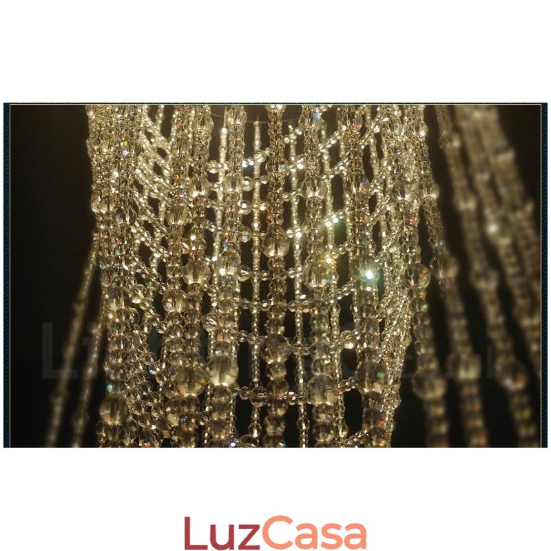 9 luzes modernas de cristal pingente de teto luz lustre interno iluminação lâmpadas luminárias
