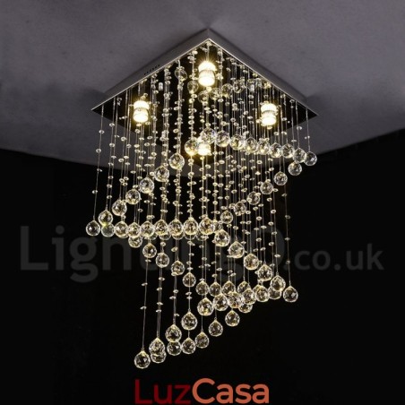 4 luzes modernas de cristal pingente de teto luz lustre interno iluminação lâmpadas luminárias 4 luzes modernas de cristal pingente de teto luz lustre interno iluminação lâmpadas luminárias