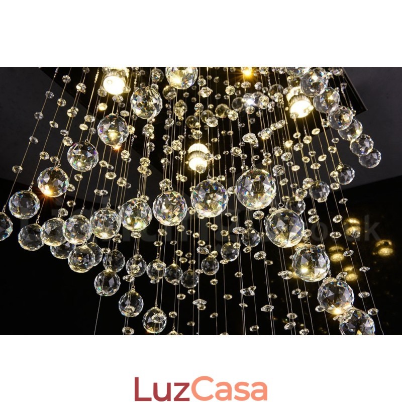 4 luzes modernas de cristal pingente de teto luz lustre interno iluminação lâmpadas luminárias