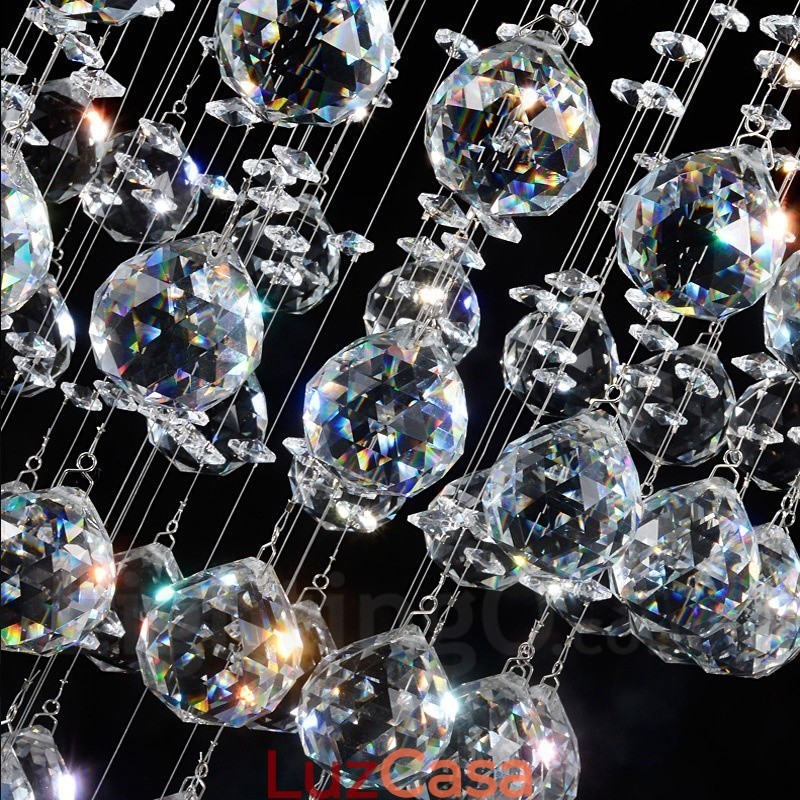 4 luzes modernas de cristal pingente de teto luz lustre interno iluminação lâmpadas luminárias