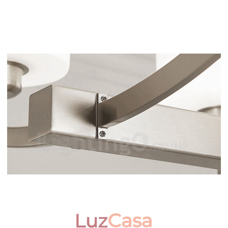 6 luzes modernas cromadas pendentes lustre interno luminárias suspensas para casa luminárias com cúpulas de vidro