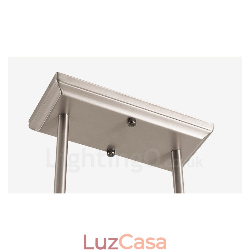 6 luzes modernas cromadas pendentes lustre interno luminárias suspensas para casa luminárias com cúpulas de vidro