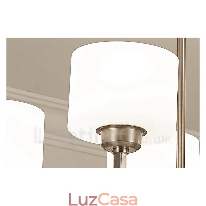 6 luzes modernas cromadas pendentes lustre interno luminárias suspensas para casa luminárias com cúpulas de vidro