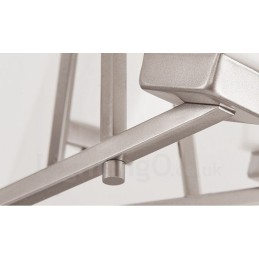 4 luzes cromadas pendentes luz interior lustre moderno casa pendurado iluminação lâmpadas luminárias com tons de vidro