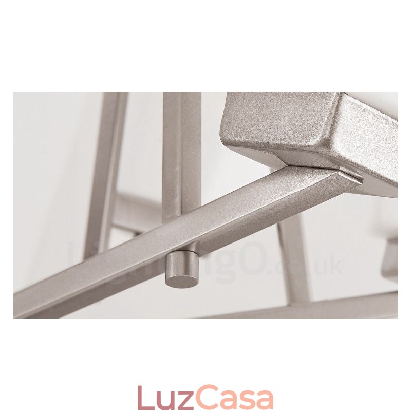 6 luzes cromadas pendentes luz interior lustre moderno casa pendurado iluminação lâmpadas luminárias com tons de vidro