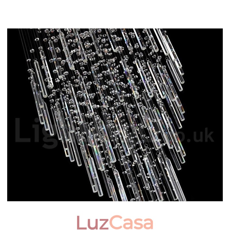 5 luzes modernas k9 cristal teto pingente luz interior lustre iluminação lâmpadas luminárias