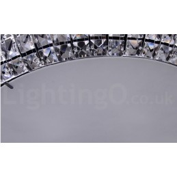 Moderno K9 Cristal Teto Pendente Luz Interior Lustre Tambor Iluminação Lâmpadas Luminárias