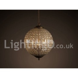 Globe Modern K9 Cristal Teto Pendente Luz Interior Lustre Tambor Iluminação Lâmpadas Luminárias