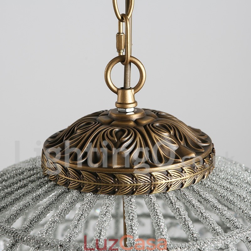 Globe Modern K9 Cristal Teto Pendente Luz Interior Lustre Tambor Iluminação Lâmpadas Luminárias