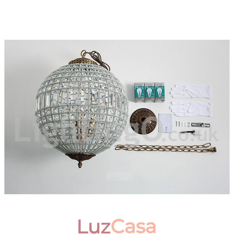 Globe Modern K9 Cristal Teto Pendente Luz Interior Lustre Tambor Iluminação Lâmpadas Luminárias