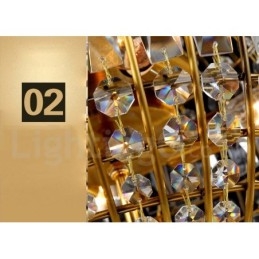 Globe Modern K9 Cristal Teto Pendente Luz Interior Lustre Iluminação Lâmpadas Luminárias