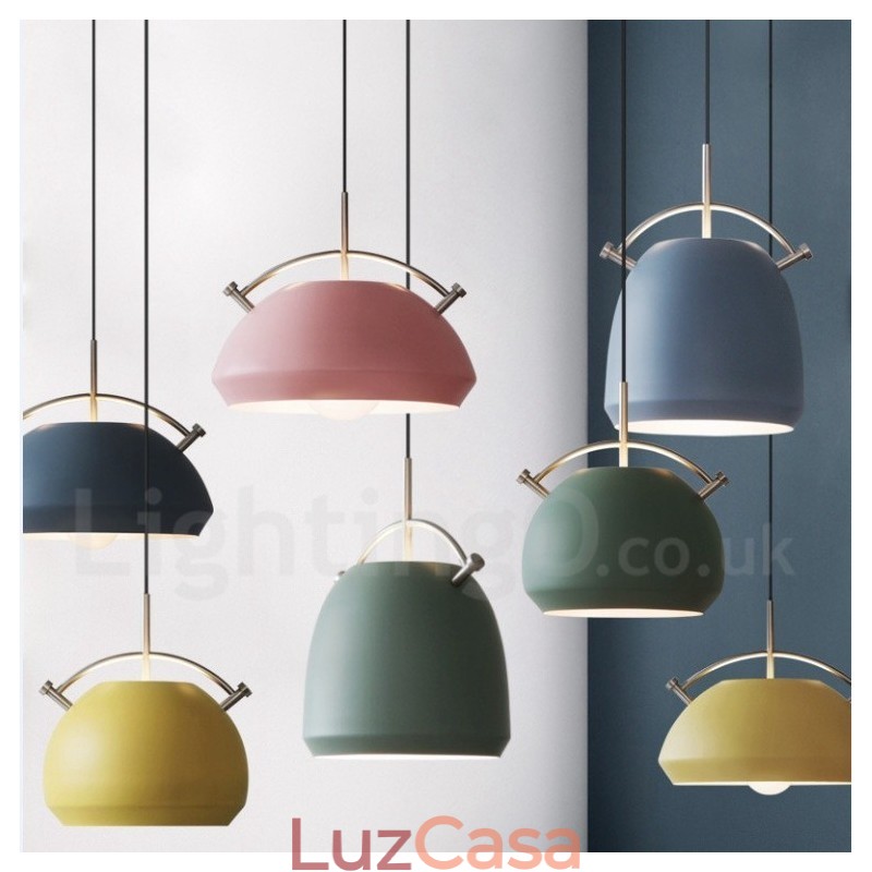 1 luz estilo nórdico moderno contemporâneo café pingente luz