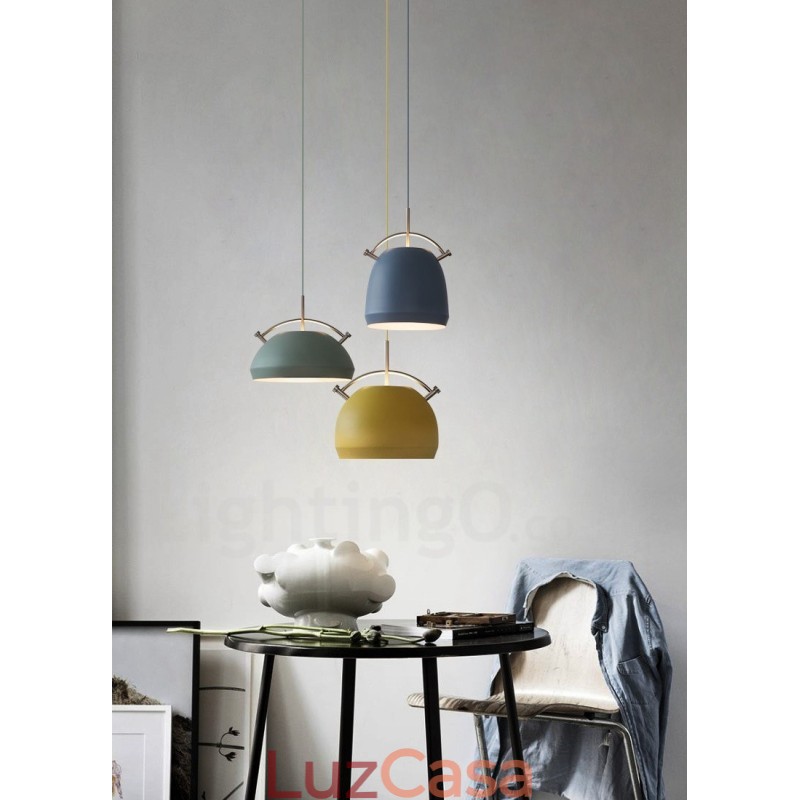 1 luz estilo nórdico moderno contemporâneo café pingente luz