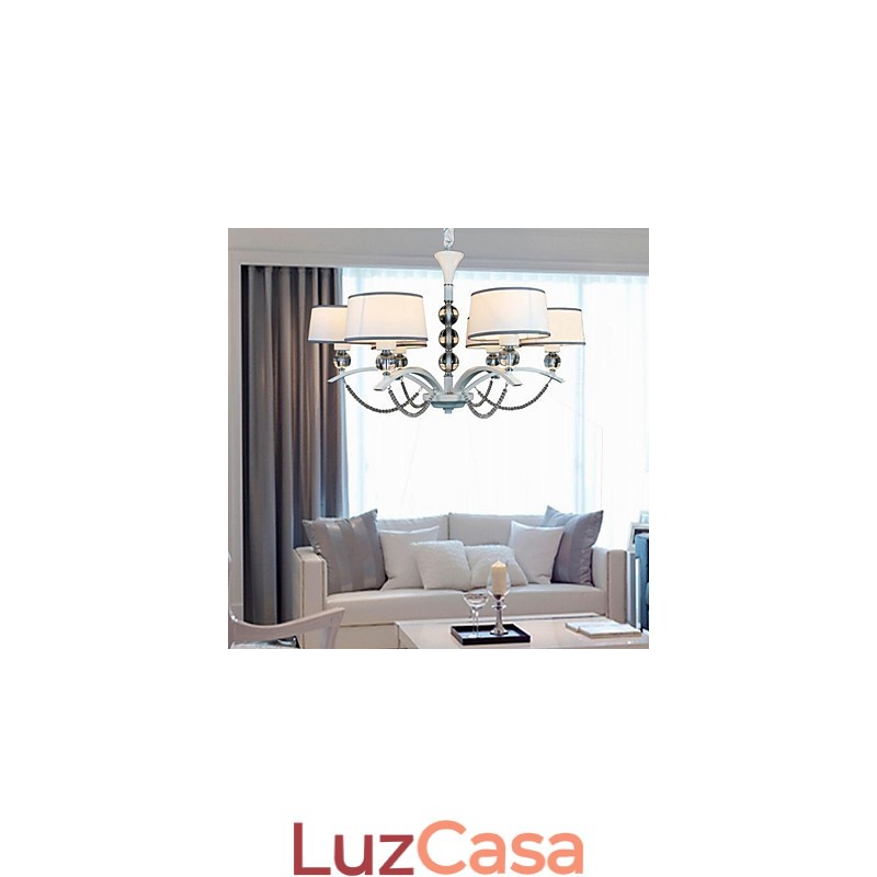 Lustre de Cristal Lustre Azabu 8 Luzes