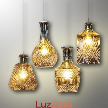 1 luz rústica lodge vidro café pingente luz 1 luz rústica lodge vidro café pingente luz