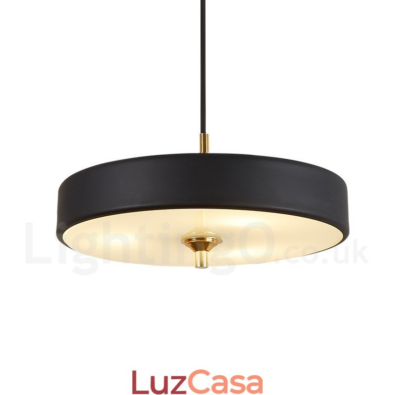 1 luz moderna contemporânea luxo pingente luz com cúpula de vidro