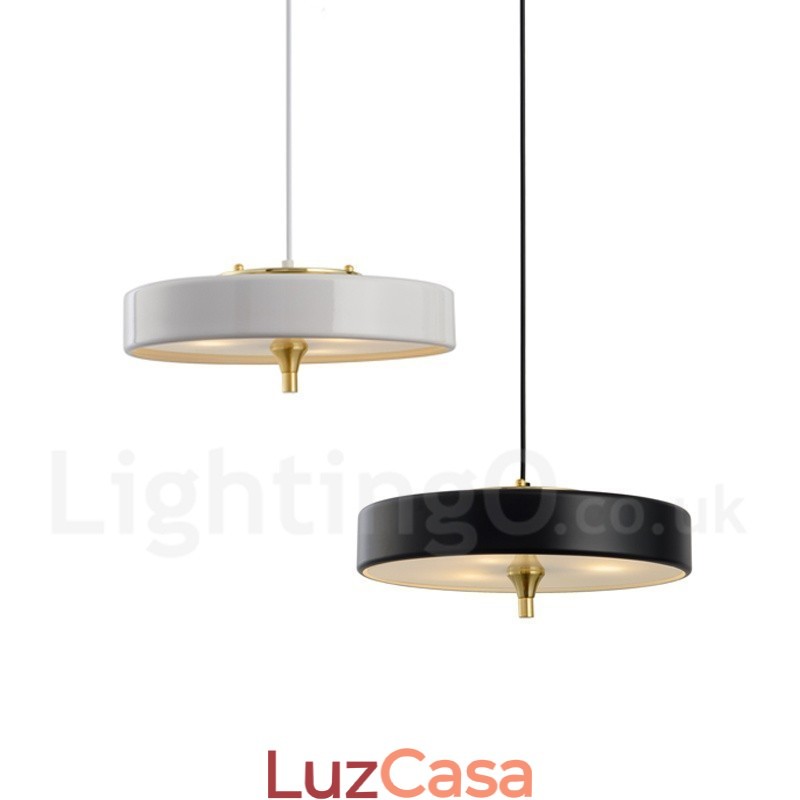 1 luz moderna contemporânea luxo pingente luz com cúpula de vidro