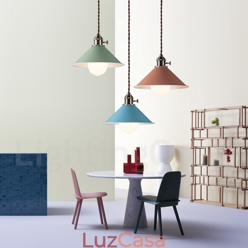 1 luz moderna contemporânea aço pendente luz com sombra de aço
