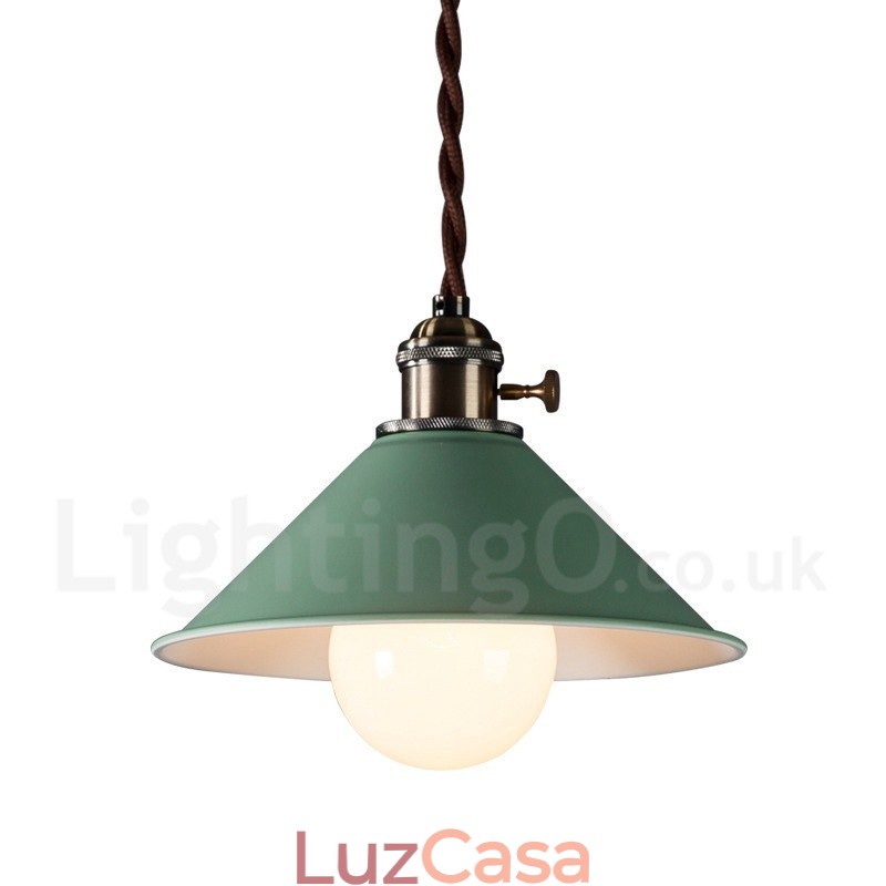1 luz moderna contemporânea aço pendente luz com sombra de aço