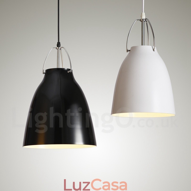 1 luz moderna contemporânea liga de alumínio pingente luz com liga de alumínio sombra