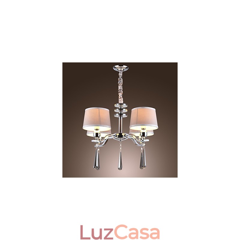Lustre moderno contemporâneo tradicional clássico rústico chalé vintage ilha cristal cromado metal