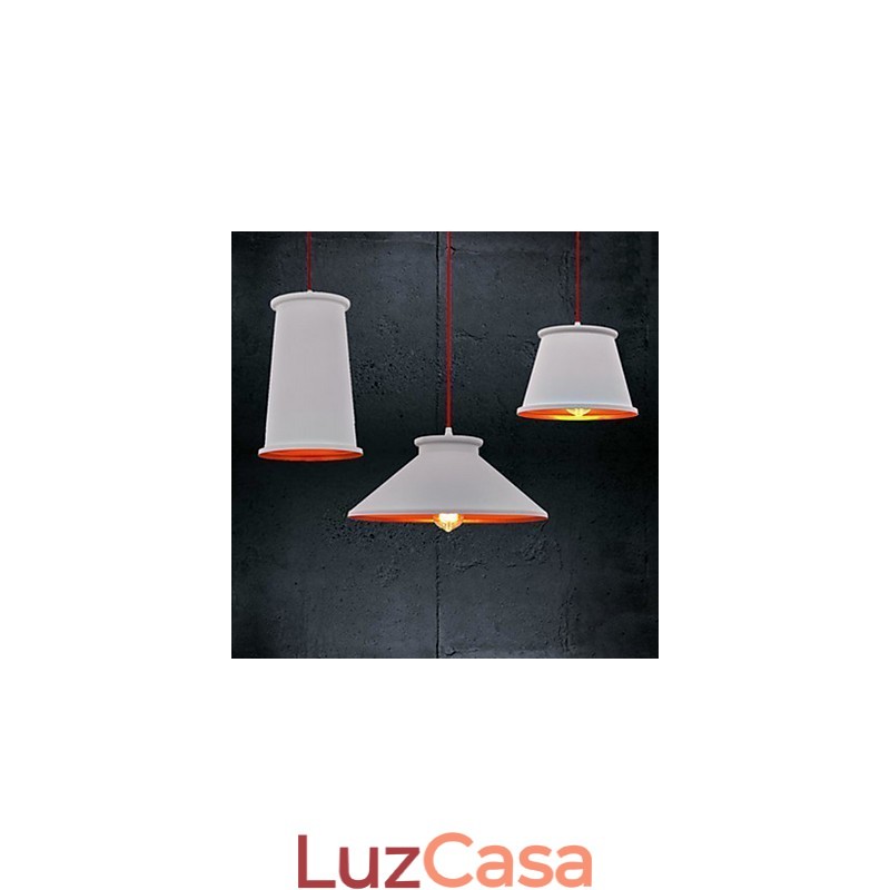 Lustre Mini Estilo Moderno Contemporâneo Metal 3 Luzes Pendentes