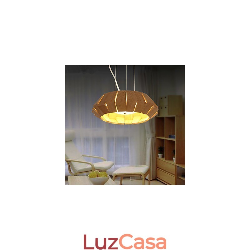 Lustre Country Madeira Bambu