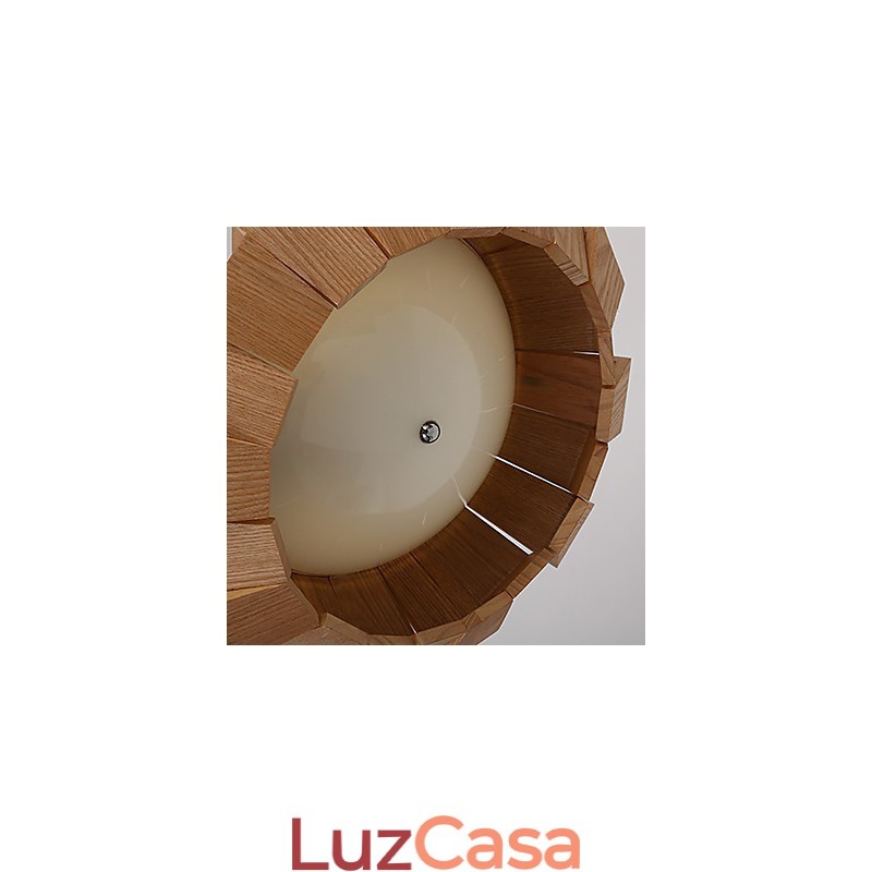 Lustre Country Madeira Bambu