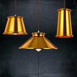 Lustre Mini Estilo Moderno Contemporâneo Metal 3 Luzes Pendentes