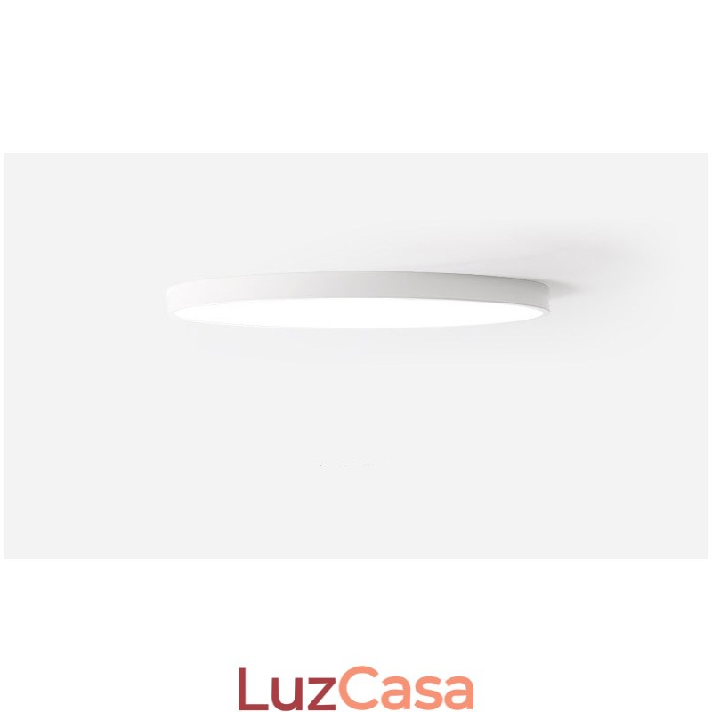 Luzes de teto embutidas ultrafinas, modernas, contemporâneas e reguláveis, estilo nórdico, com cúpula de acrílico e controle remoto, também podem ser usadas como luz de parede