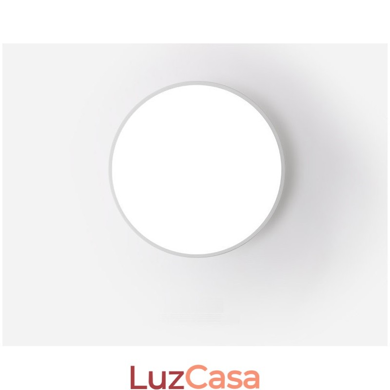 Luzes de teto embutidas ultrafinas, modernas, contemporâneas e reguláveis, estilo nórdico, com cúpula de acrílico e controle remoto, também podem ser usadas como luz de parede