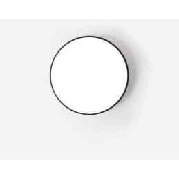 Luzes de teto embutidas ultrafinas, modernas, contemporâneas e reguláveis, estilo nórdico, com cúpula de acrílico e controle remoto, também podem ser usadas como luz de parede