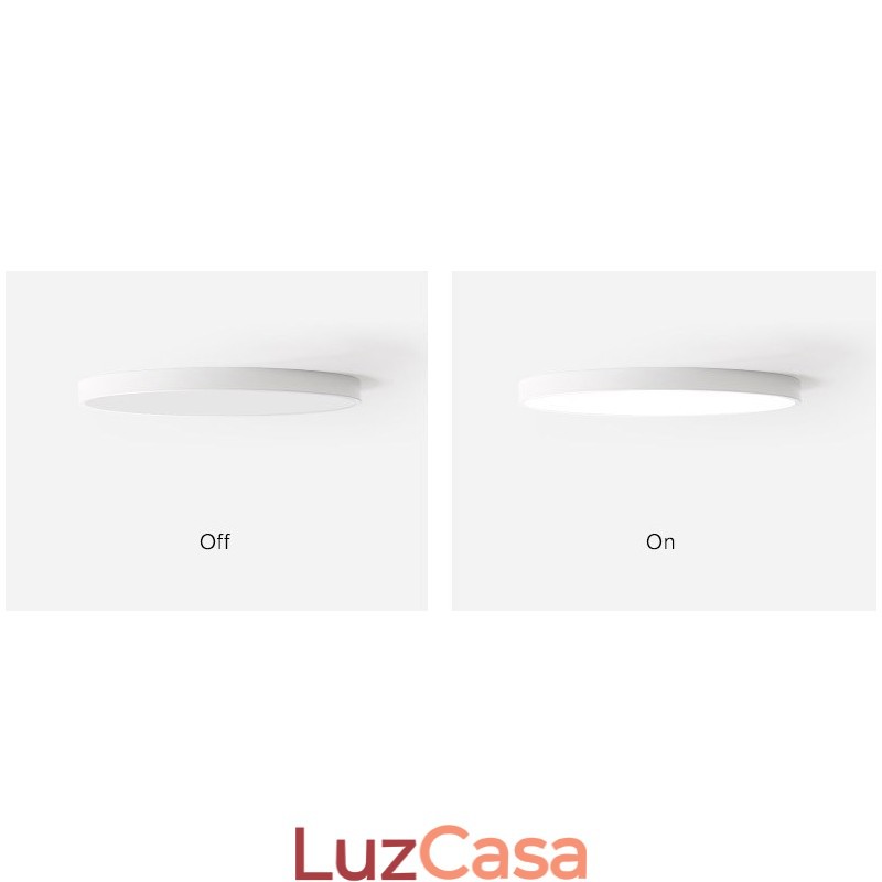 Luzes de teto embutidas ultrafinas, modernas, contemporâneas e reguláveis, estilo nórdico, com cúpula de acrílico e controle remoto, também podem ser usadas como luz de parede
