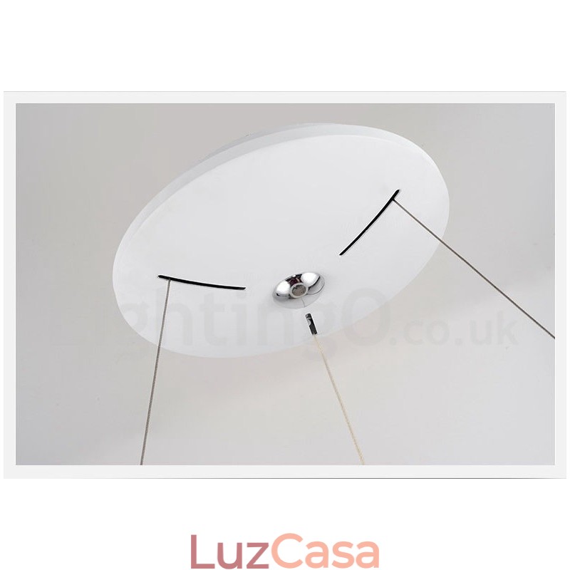 Luminárias de teto pendentes estilo nórdico moderno e contemporâneo com controle remoto regulável