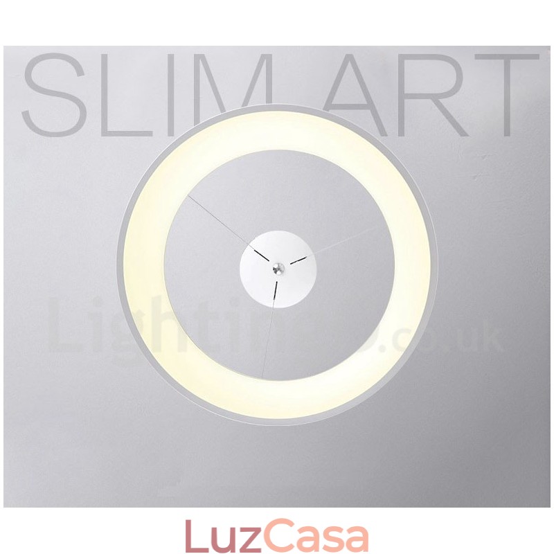 Luminárias de teto pendentes estilo nórdico moderno e contemporâneo com controle remoto regulável