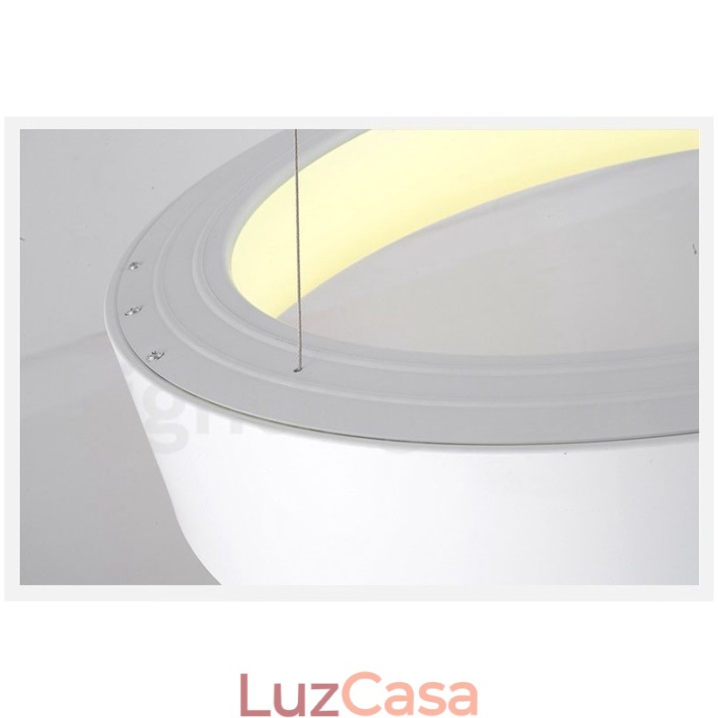 Luminárias de teto pendentes estilo nórdico moderno e contemporâneo com controle remoto regulável
