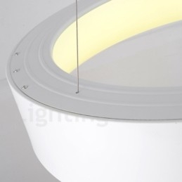 Luminárias de teto pendentes estilo nórdico moderno e contemporâneo com controle remoto regulável