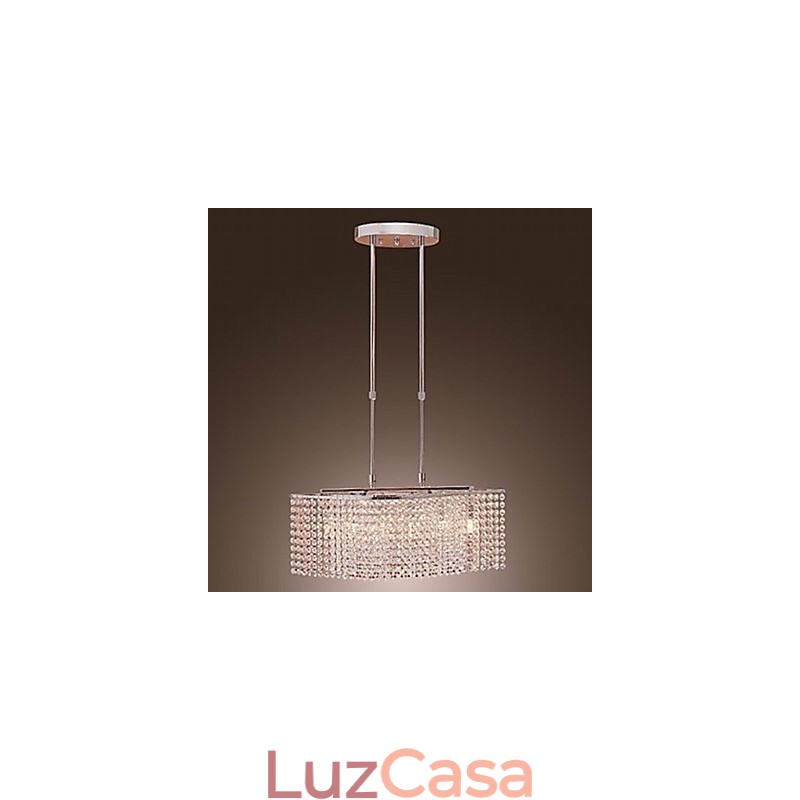 Lustre de Cristal Moderno Contemporâneo Cristal